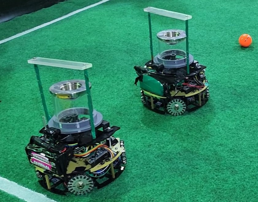Image of Soccer robots for robocup junior 2024